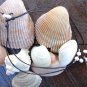 Large Hole Pearl and Leather Necklace Gilligans Boutique Made In USA N214 ~