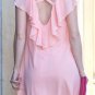 Womens Small Dress NWT Womens Peach Mini Dress Gilligan's Boutique ~~