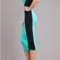 Womens Small Dress NWT Womens Mint / Black Two Toned Dress Gilligan's Boutique