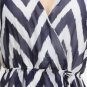 Womens Small Dress NEW NWT Womens Small Navy Chevron Dress Gilligans Boutique ~