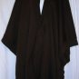 Womens Small Brown Cape NEW NWT Cejon Small Sweater Gilligans Boutique ~~~~~~~
