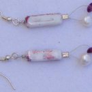 Gilligan's Seaside Pearl Earrings Made in USA Unique Original ~~