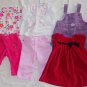 Infant Size 6 Months Top Pant Dress Outfits 6-9 Months 6 Pieces Ex Cond ~~~~