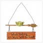 37199 toad and broomstick wall decor