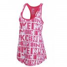 NIKE WOMEN'S REPEAT PRINT LOOSE TANK RACERBACK TRAINING RUNNING X-LARGE 611863