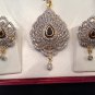 New arrival real gold plated with Cubic zirconia Crystal Drop Earrings