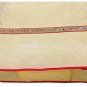 5 Pack / Designer Beige with Red Clothes Saree Storage / Cover / Large