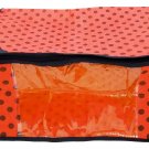 5 pack / Designer Multi Color Plastic Clothes Saree Storage / Cover / Large