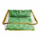 5 Pack/SARI-SAREE/LEHENGA COVER-BAGS-PACKAGING-STORAGE ONE SIDE CLOTH CLEAR (5)