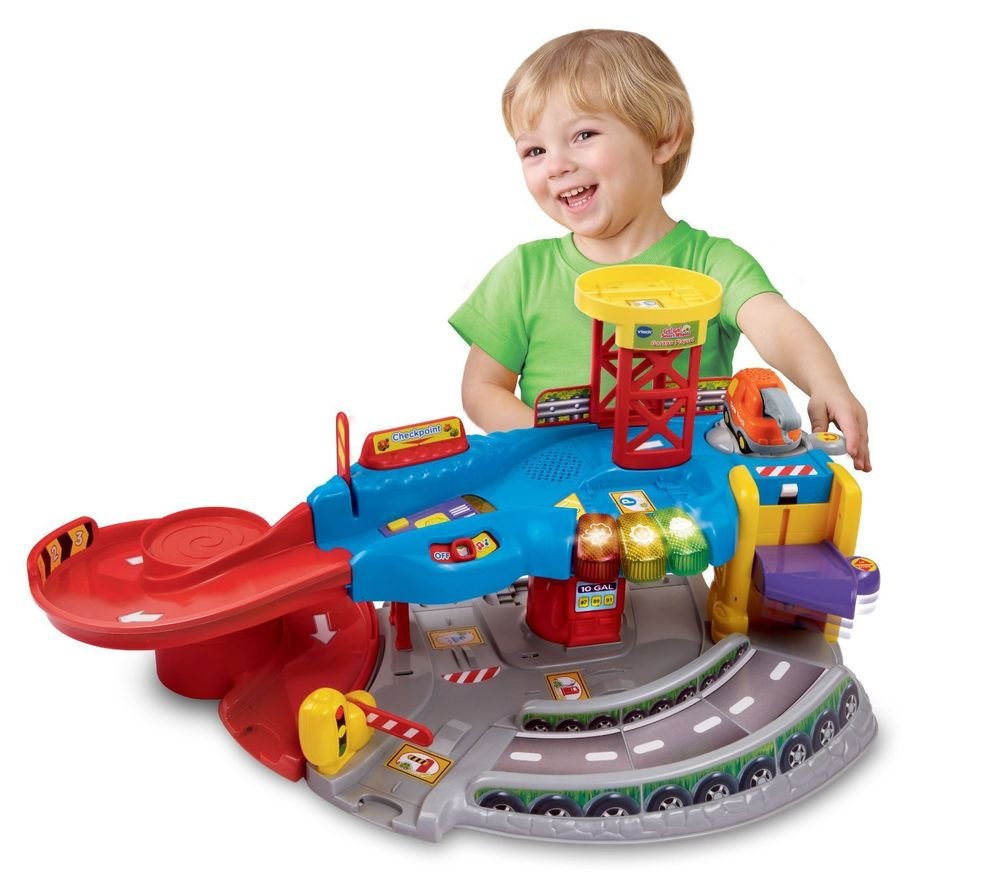 Pretend Play Smart Wheels Garage Play Set Kids Fun Learning New Free Ship