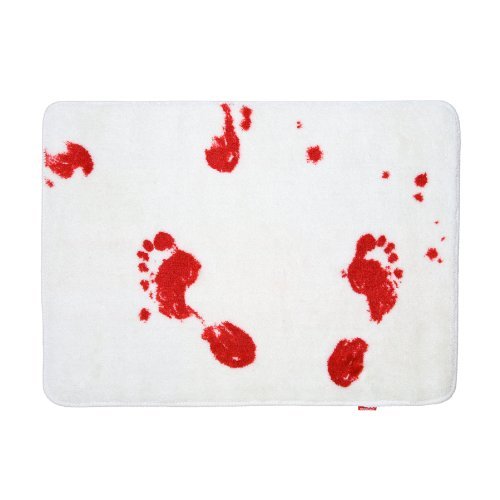 Fun Scary Blood Bath Mat Horror Bloody Funny Scary Bathroom Rug