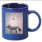 Eclipse Wolf- Blue Coffee Mug