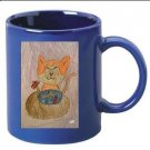Sushi Chops- Blue Coffee Mug