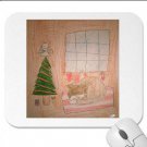 Merry Kittymas Mouse Pad