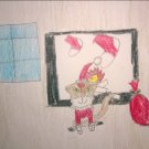 Santy Claws Mounted Print 5x7