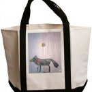 Eclipse Wolf Tote Bag