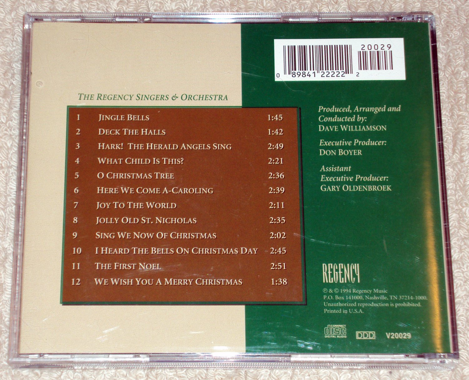 Norman Rockwell - Christmas Homecoming CD 12trks