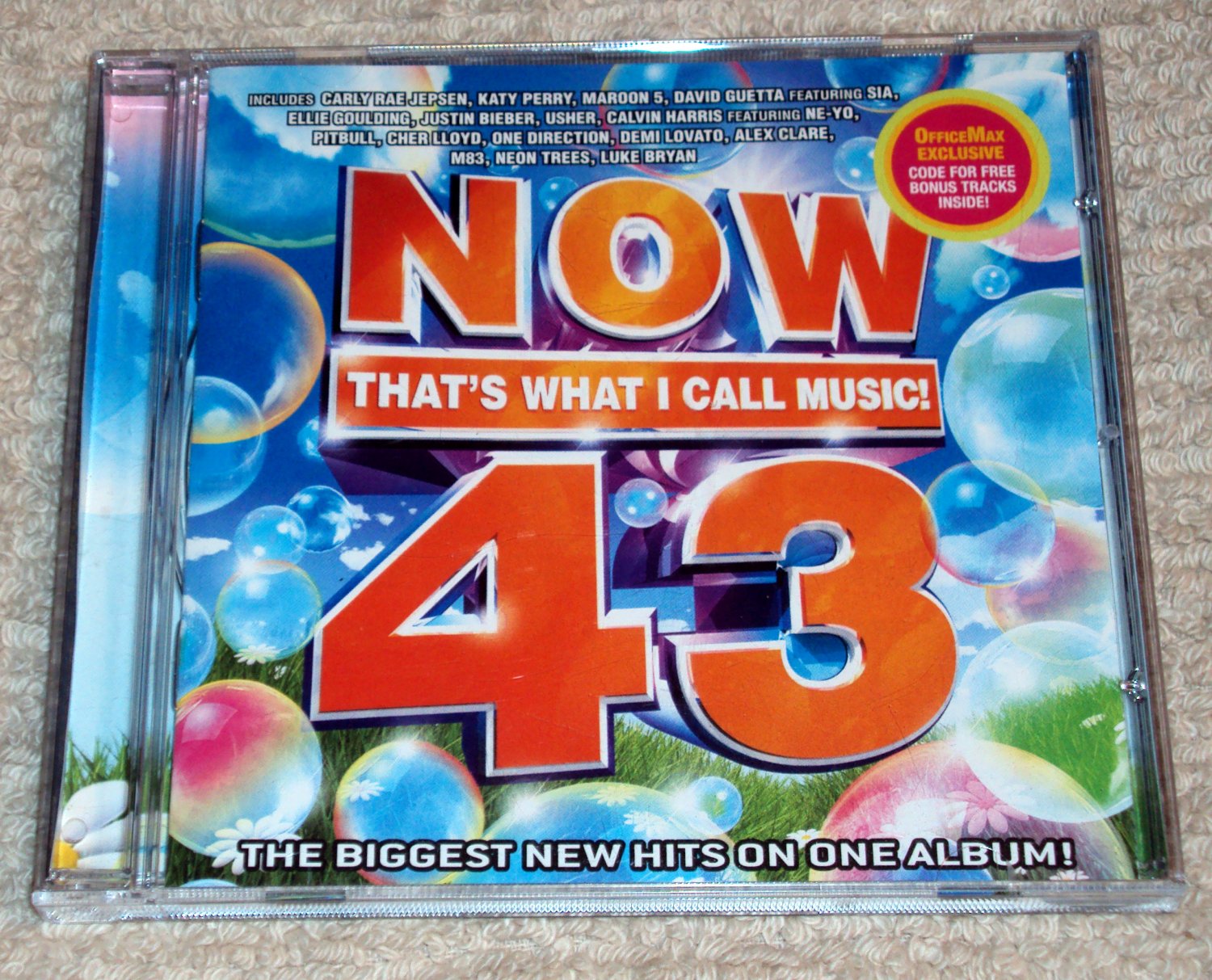 Now That's What I Call Music! 43 CD Maroon 5, Justin Bieber, One Direction