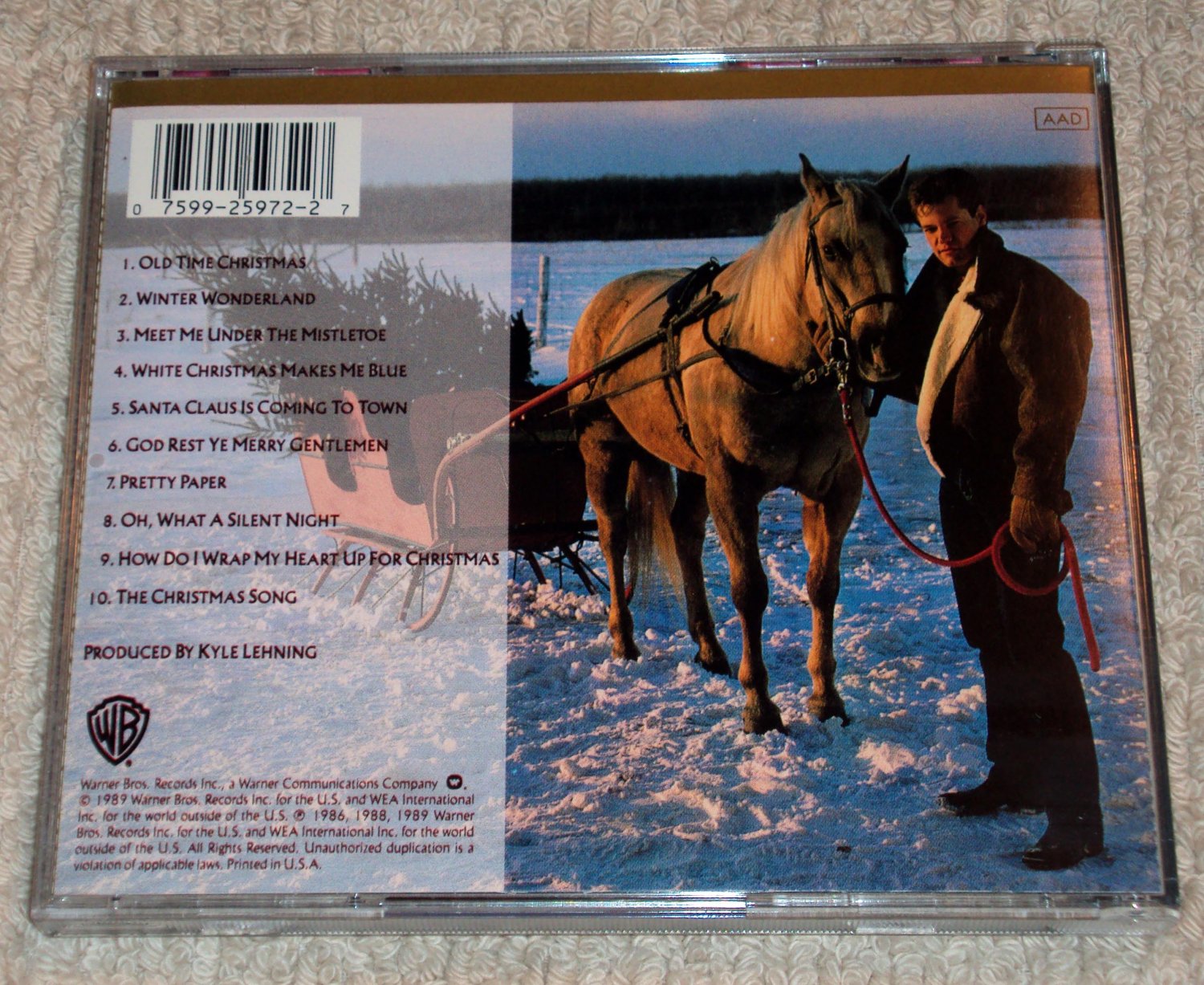 Randy Travis An Old Time Christmas CD