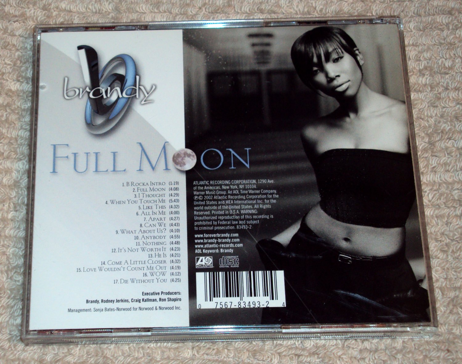 Brandy Full Moon CD 17trks