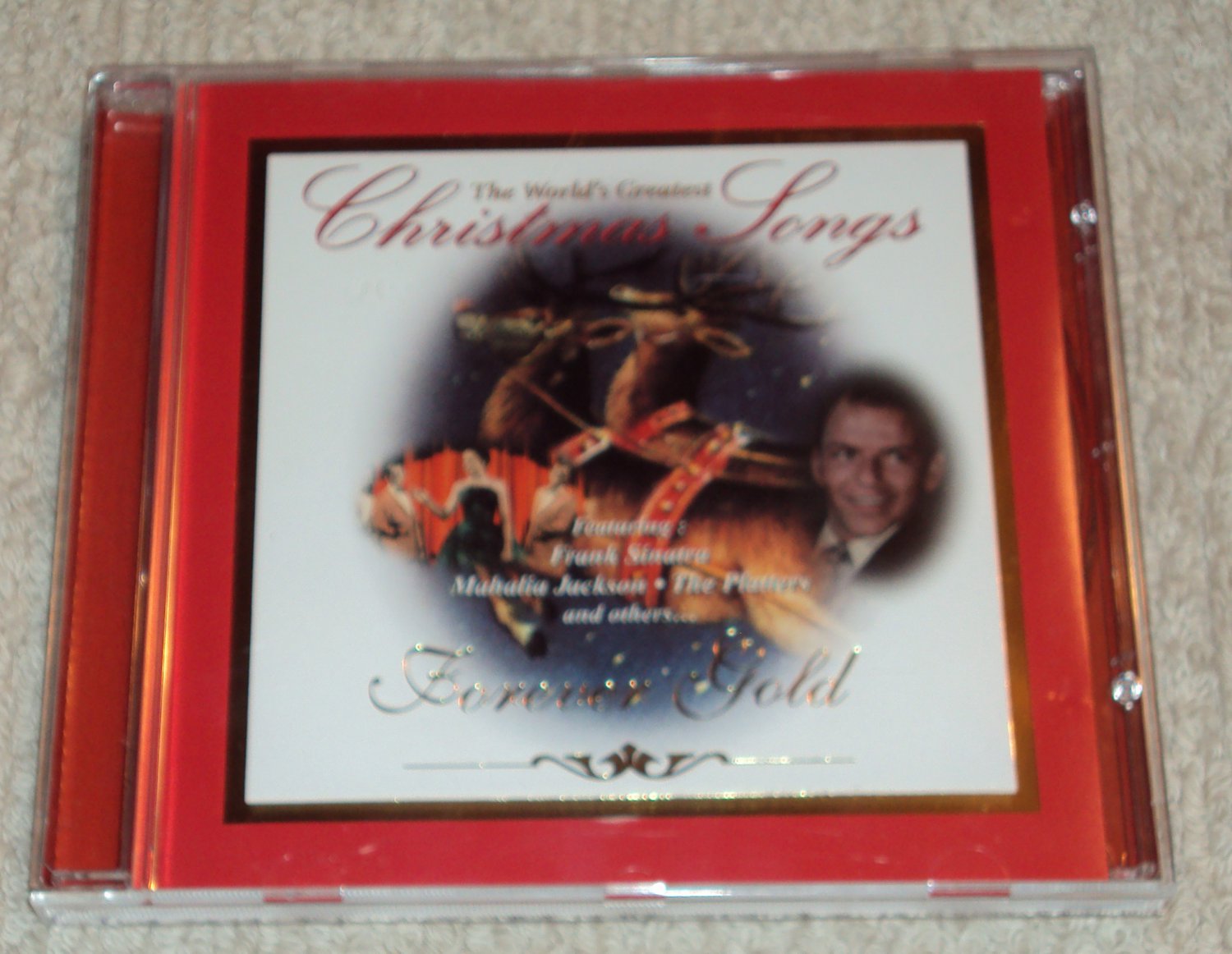 The World's Greatest Christmas Songs Forever Gold CD Crosby, Sinatra, Platters, Mantovani...