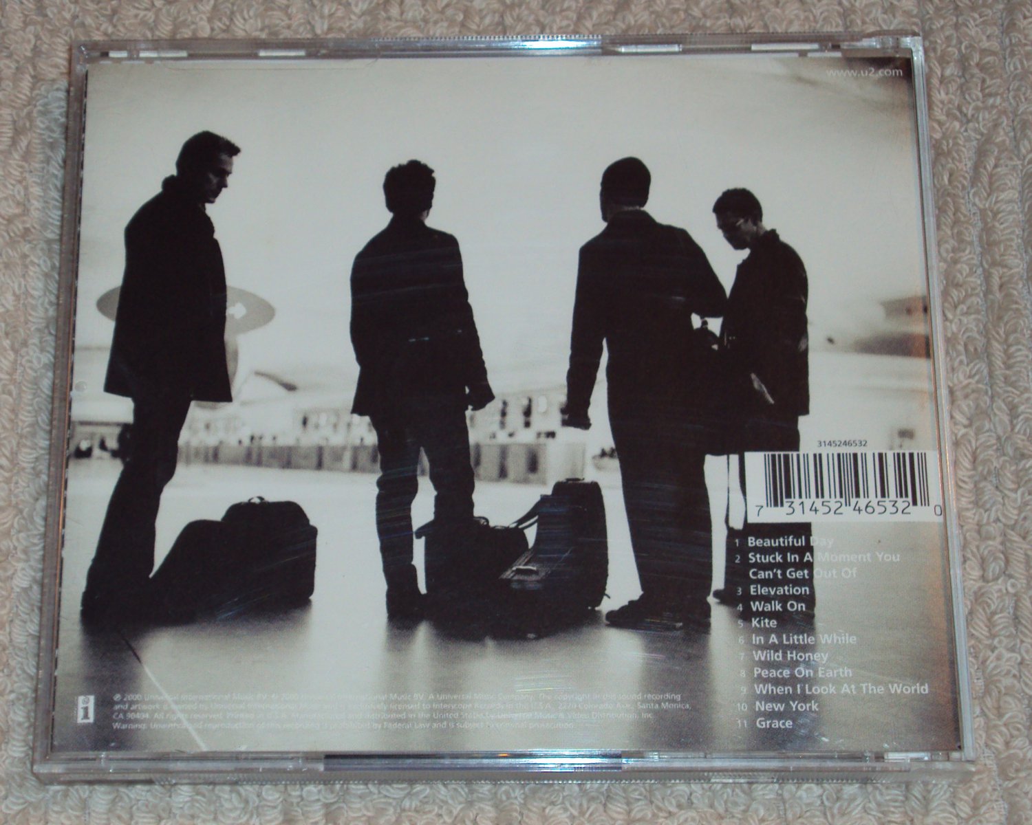 U2 - All That You Can't Leave Behind CD Beautiful Day