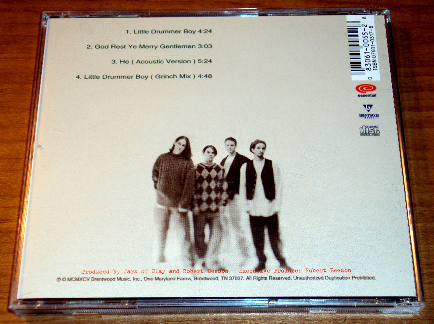 Jars Of Clay Drummer Boy (CD Single, 4 Tracks)