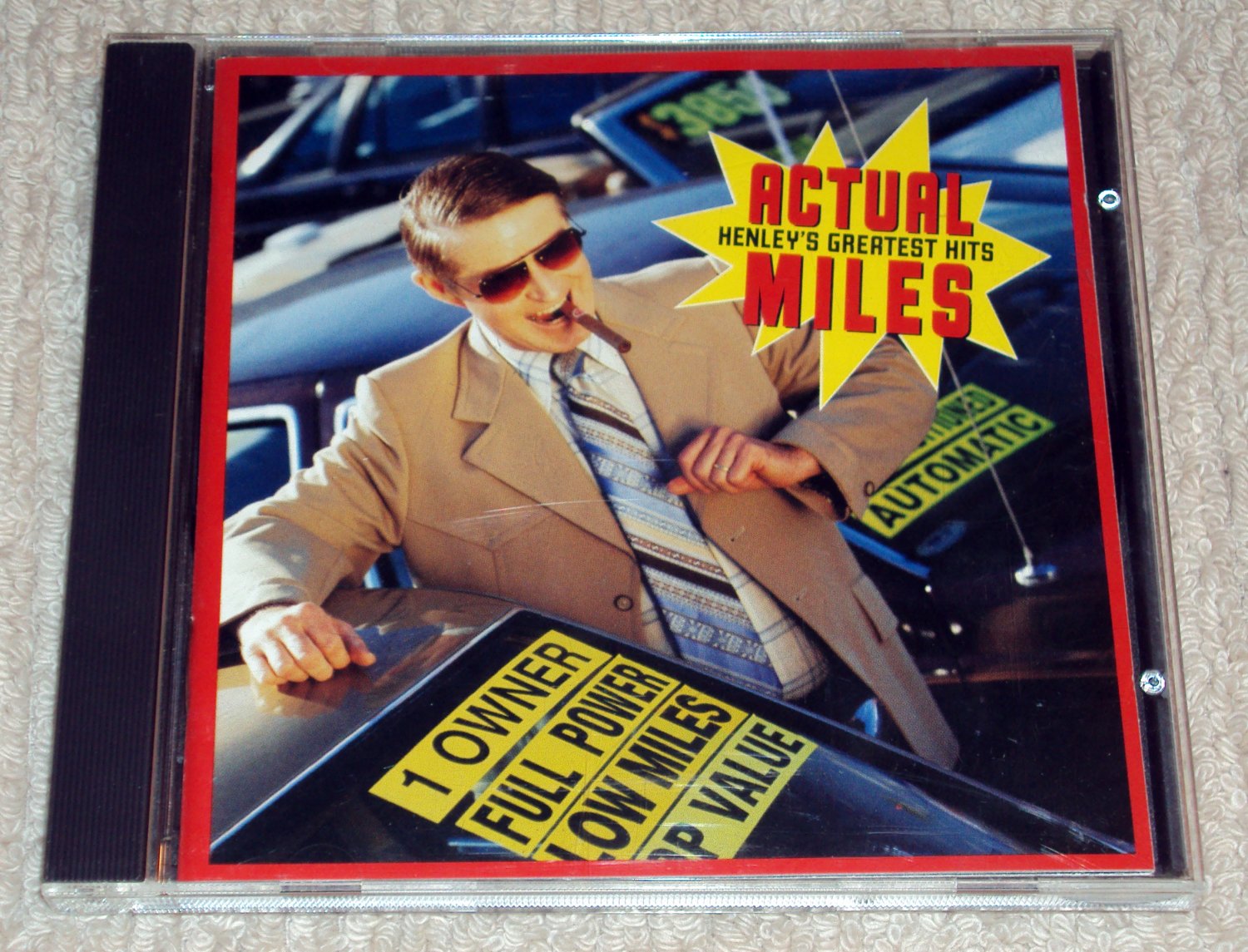 Don Henley – Actual Miles: Henley’s Greatest Hits (CD, 12 Tracks)