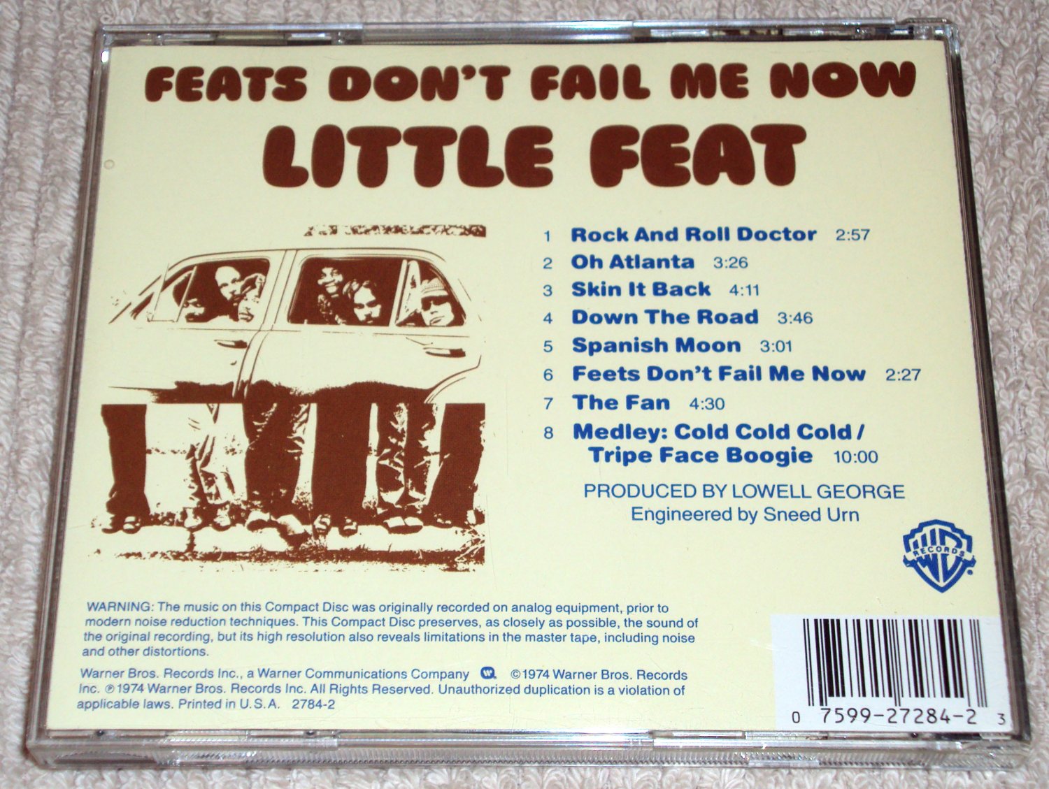 Little Feat Feats Don’t Fail Me Now (CD)