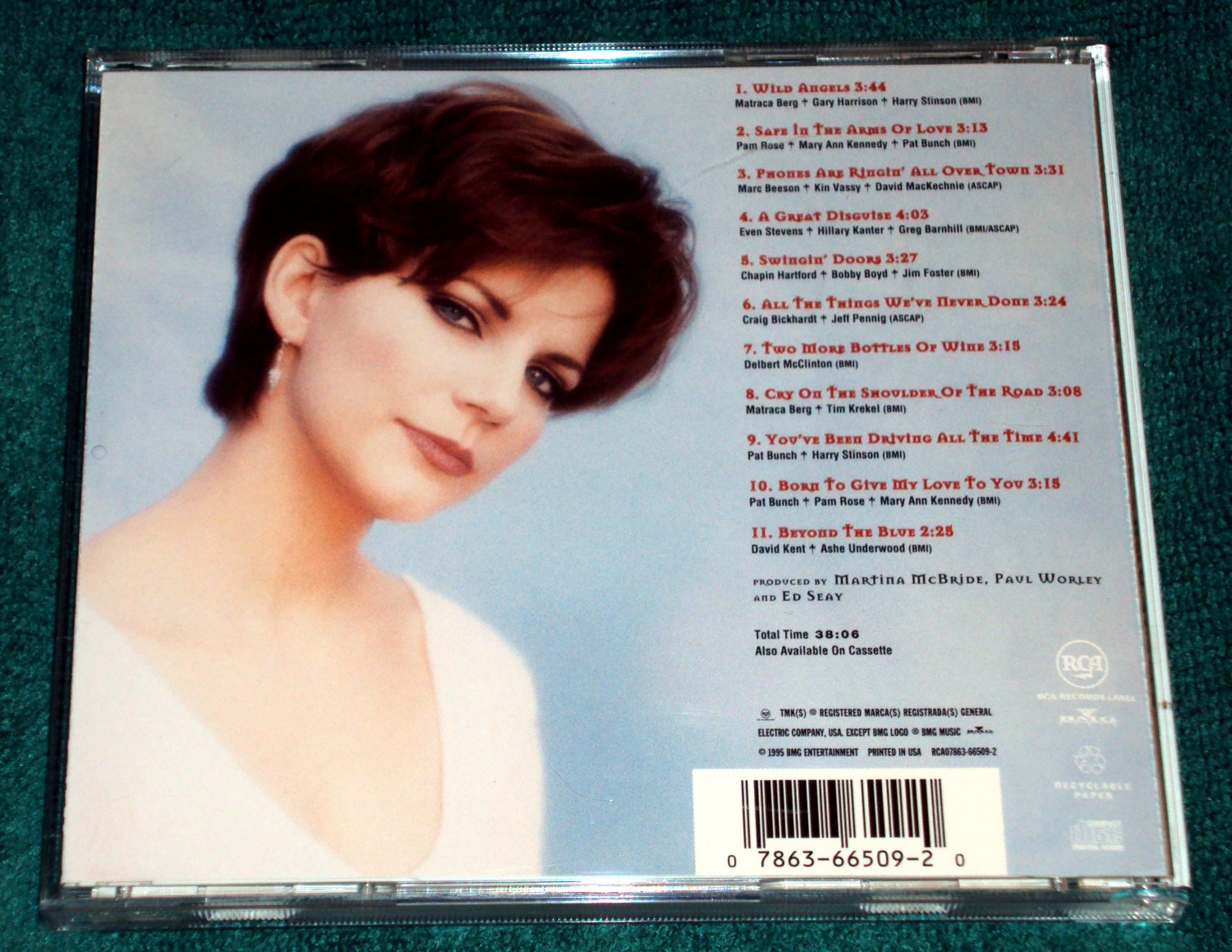 Martina McBride – Wild Angels (CD, 11 Tracks)