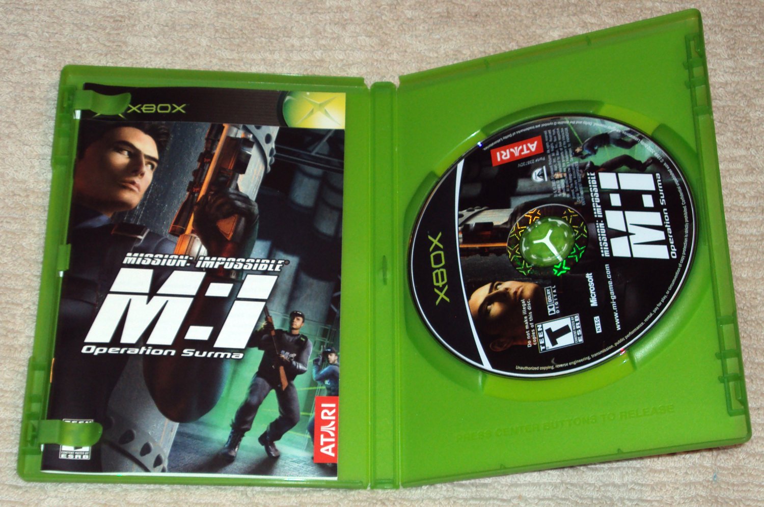 Mission Impossible M:I Operation Surma (Microsoft Xbox, 2003)