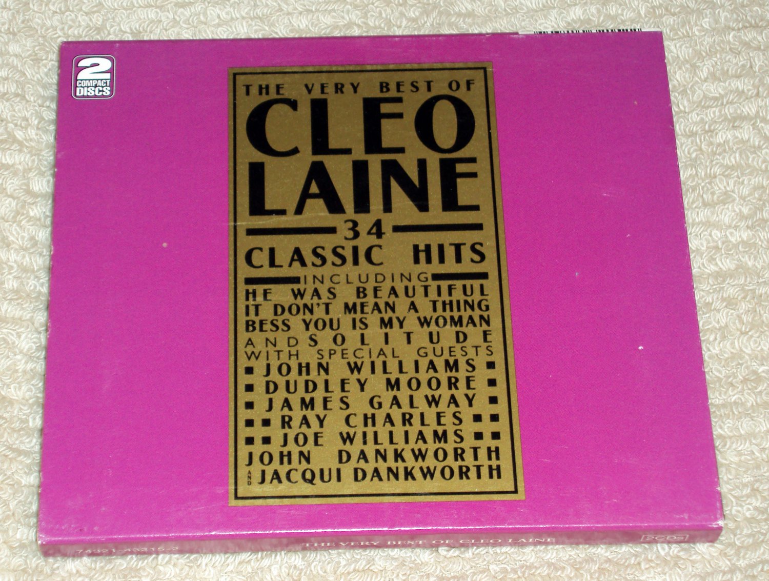 Cleo Laine – The Very Best Of Cleo Laine (2 CD Set) W/slipcover