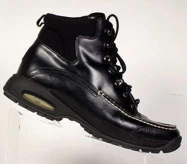 COLE HAAN Black Boots Hiking Camping Comfort men Size 8 viscoelastic