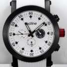 red line Men's 18101-02-BB-WHT-ST Compressor White Dial White Silicone Watch
