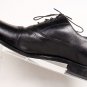 Florsheim Black Leather Edger Cap Toe Oxford Men 14 D 17168 Dress Leather Soles