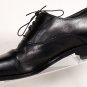 Florsheim Black Leather Edger Cap Toe Oxford Men 14 D 17168 Dress Leather Soles