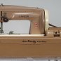 Singer Electric Sewhandy Sewing Machine in Case made in Great Britain early 60's