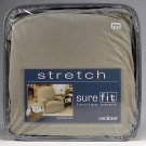 Sure Fit Stretch Suede Recliner Slipcover Taupe polyester spandex form fit