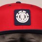 ELEMENT FENWICK RED MENS SKATEBOARD NEW FITTED HAT CAP SIZE S/MD