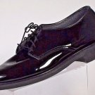 CAPPS Uniform Shoe Colonel 90253 Mens Size 8 1/2  Black Shiny Oxford Military