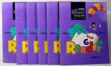 Intensive English Level 6 Reader (paperback) LOT OF 6 book