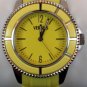 Versus by Versace Women's 3C6130 Tokyo Yellow Dial Rubber Watch analog
