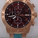 Invicta 17766 Rose Gold Brown Dial Bracelet Watch Men's Specialty Collection