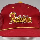 Washington Redskins Snapback Hat NFL Stitched label red Mesh Braid Vintage 80's