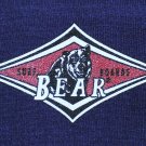 Bear Surfboards Logo T-Shirt - dark blue Classic surf shirt retro v neck vintage