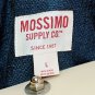 NWT Mossimo mens washed crew pullover in blue Large