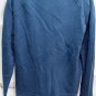 NWT Mossimo mens washed crew pullover in blue Large