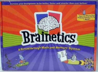 Brainetics A Breakthrough Math and Memory System  NEW SEALED 5 DVD Set