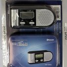 Ez-blue Bluetooth Visor Hf - Black/silver NEW SEALED HANDSFREE blue tooth