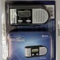 Ez-blue Bluetooth Visor Hf - Black/silver NEW SEALED HANDSFREE blue tooth